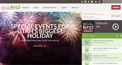 Desktop Screenshot of krcl.org